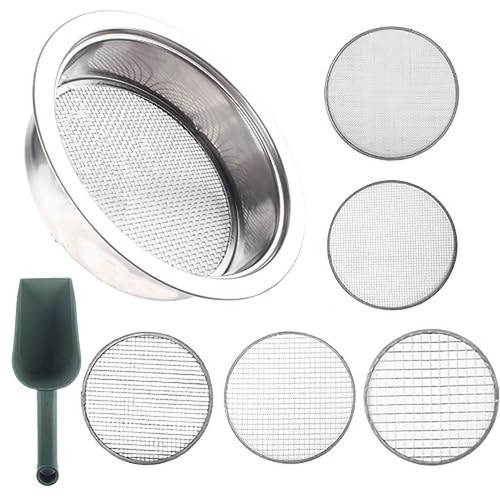 Soil sifter set for garden - for,