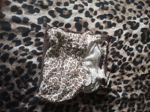 Senza brown lepoard pyjamas - la,