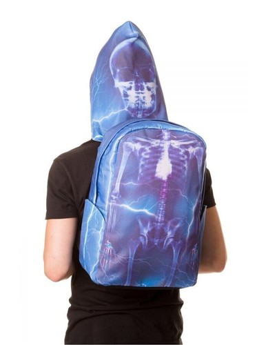 Banned apparel skeleton hooded - banned,