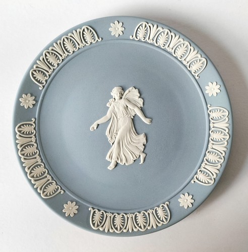 Wedgwood blue jasper plate - jasper,