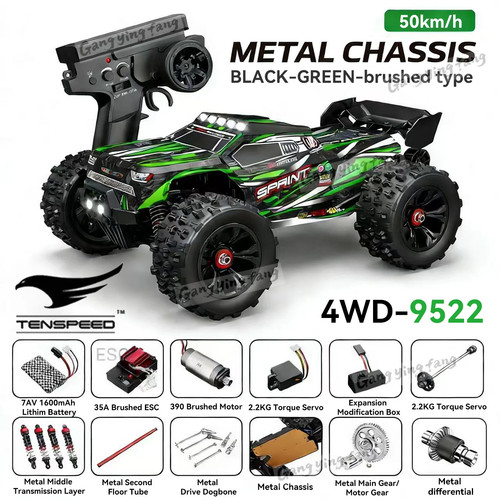 Car brushless 4wd 9522pro - 4wd,