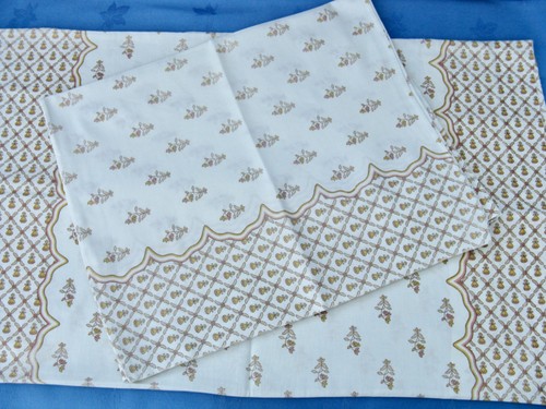 Vintage pair floral - pair, 70's