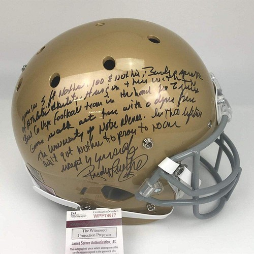 Autographed signed rudy - autographed/signed,