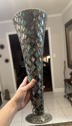Tall mosaic glass - tall,