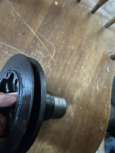 Rover crankshaft pulley - v8,