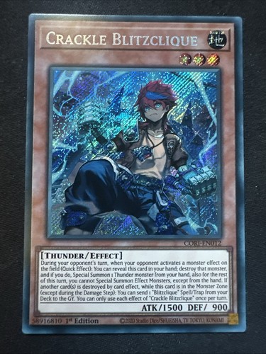 Crackle blitzclique - yu-gi-oh!,