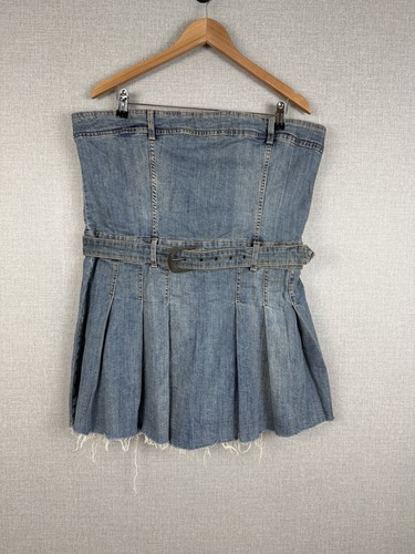 Primark denim strapless - denim,