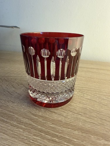 Set red crystal - red,