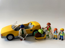 Playmobil yellow airport taxi - yellow,