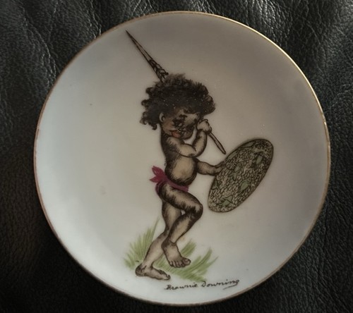 Brownie downing pin dish - brownie,