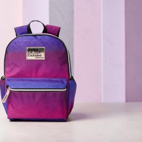 Justice girls backpack - 17",