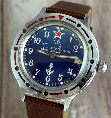 Vintage ussr vostok - ussr, amphibian
