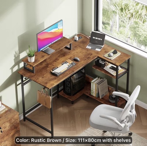 Shaped gaming desk - l,