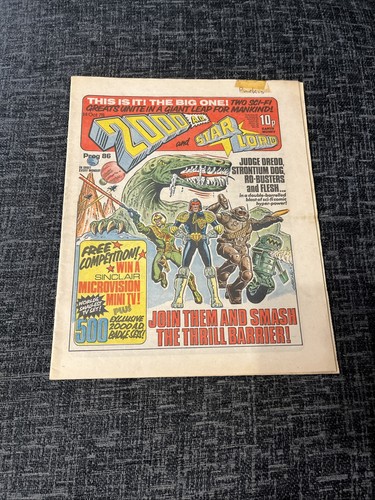 2000ad starlord comic - 2000ad,