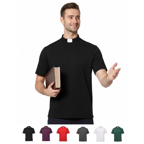 Mens clergy shirt clerical - clergy,