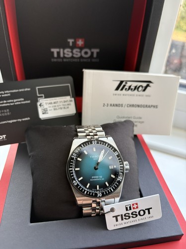 Tissot pr516 38mm blue - pr516, blue-black