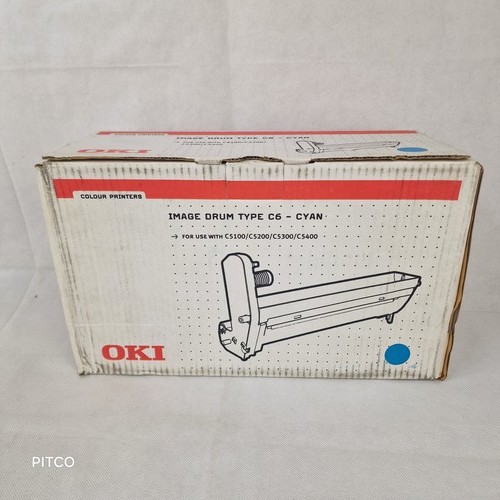 Oki image drum type cyan - oki, c6