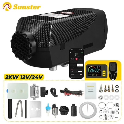 12v 24v 8kw air - air, heater