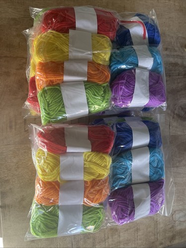 Bulk rainbow craft wool baker - bulk,