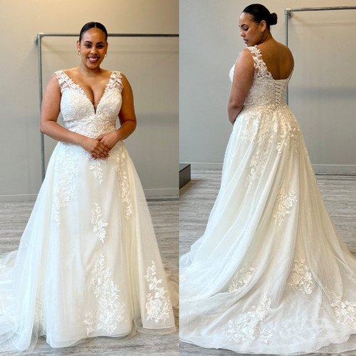 Plus size wedding dresses - size,