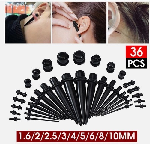 36pcs taper stretcher ear - stretcher,