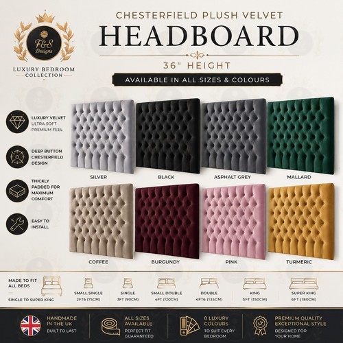 Chesterfield plush velvet - plush,