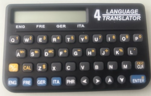Language portable translator - 4,