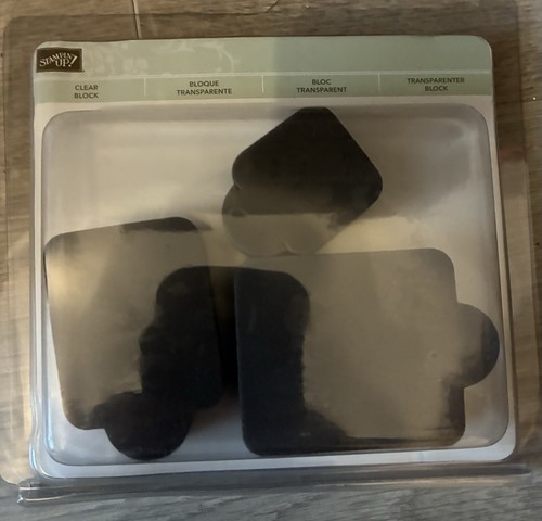 Stampin clear acrylic - stampin,