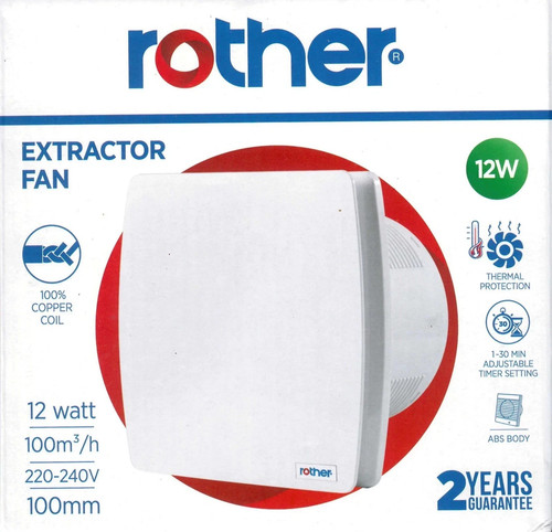 Rother bathroom extractor fan - bathroom,