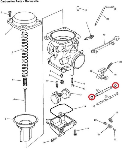 Triumph carburettor carb - carburettor,