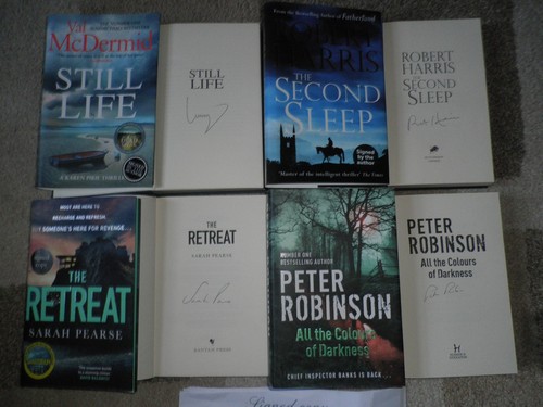 Val mcdermid signed - val, signed,robert