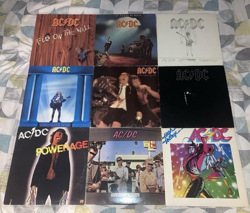 Vinyl job lot - ac/dc,