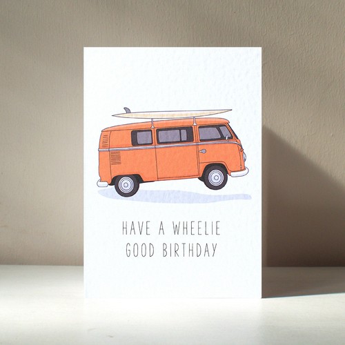 Wheelie good a6 personalised - good,