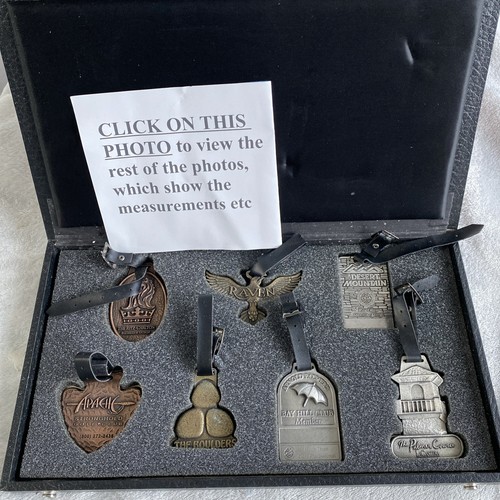 Usa golf club bag tag - bag,