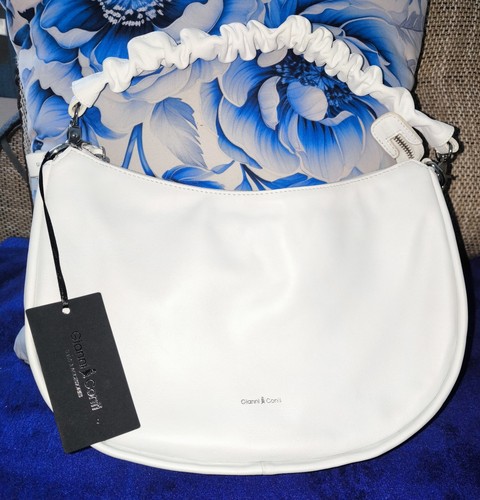 Gianni conti leather handbag - leather,