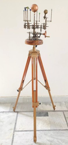 Antique brass orrery solar - brass,
