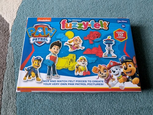 Paw patrol fuzzy felt opened - ,