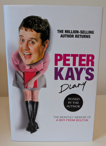 Peter kay diary - signed, by