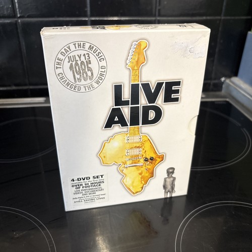Live aid dvd boxset 1985 - boxset, 4