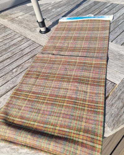 Vintage welsh woven plaid wool - plaid,