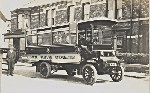 South shields corporation bus - south,