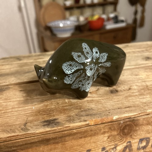 Vintage small dark - small, green