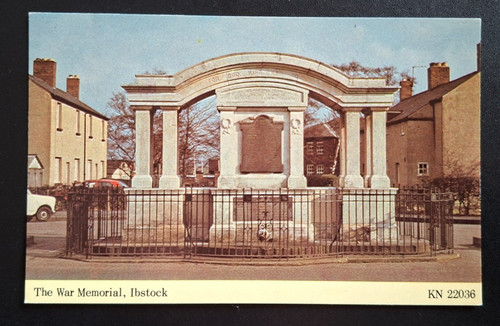 The war memorial ibstock - war,