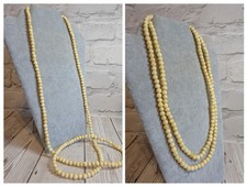 Vintage long necklace round