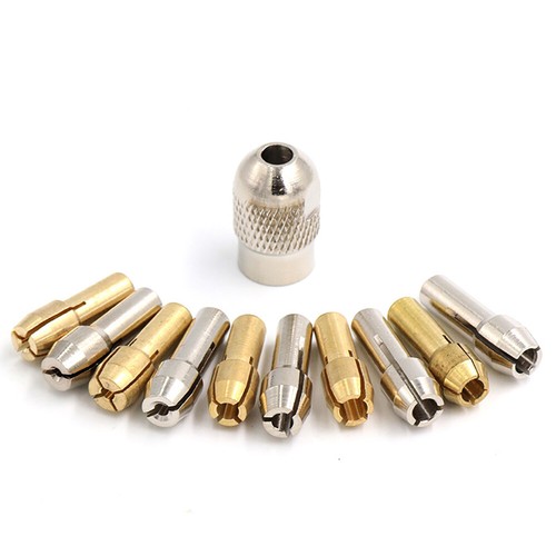 2mm brass drill chuck - 0.5-3.2mm,