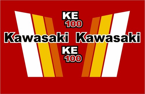Kawasaki ke100 fuel tank - kawasaki,