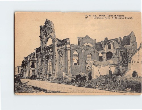 Postcard nicholas church - postcard, st-nicholas'