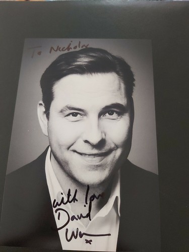 David walliams signed - david,