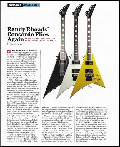 Randy rhoads signature jackson - rhoads,