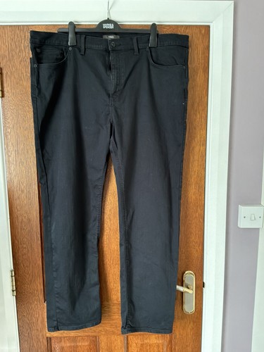Gents black cotton jeans - gents,